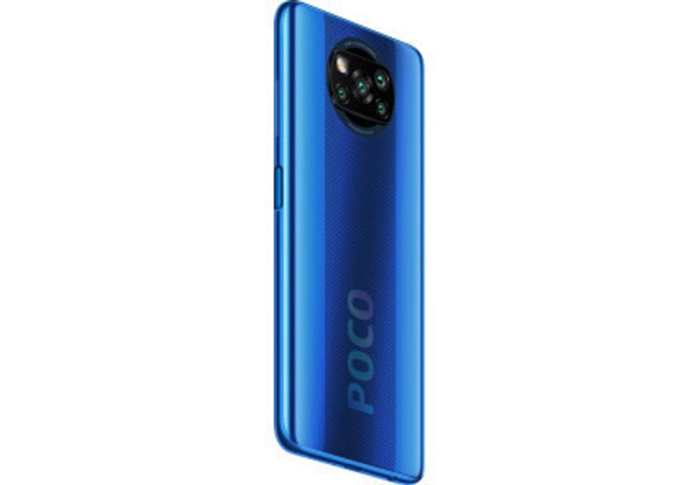 Смартфон Xiaomi Poco X3 6 64Gb NFC EAC Blue