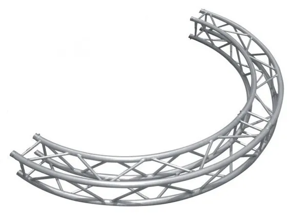 Involight ISC29-D400-1/2 - половина круга (2 сегм.) из квадрат. ферм, диам. 4 м, 290 мм, труба 50 мм