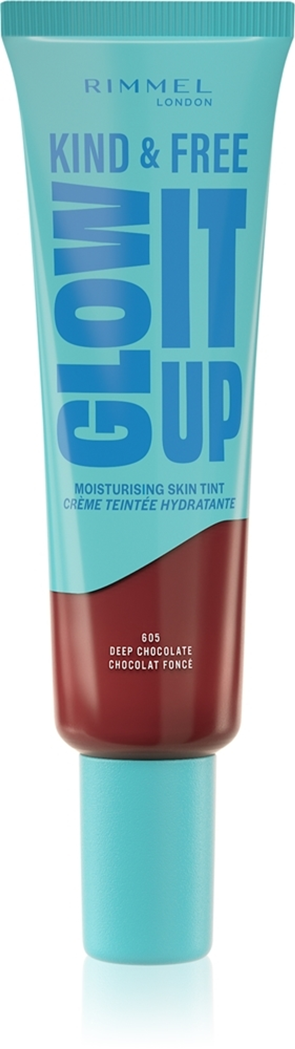 Rimmel Kind & Free Glow It Up - Легкий увлажняющий тональный крем, 30 ml