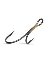 Крючки рыболовные (двойник) 9902 BZ №04 (2 упак по 10 шт)