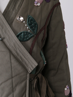 Телогрейка FLOWERS, хаки