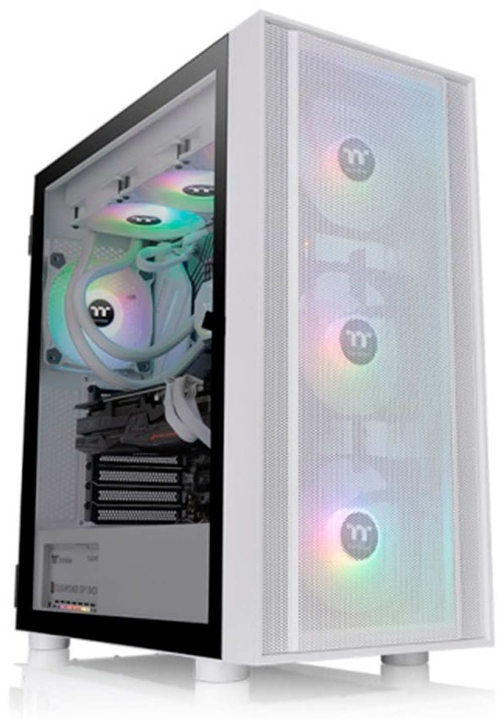 Корпус Thermaltake H570 TG ARGB Snow CA-1T9-00M6WN-01 белый