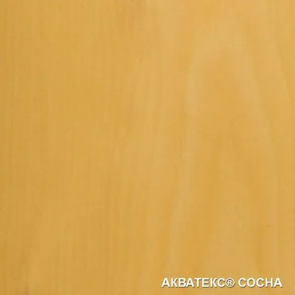 АКВАТЕКС 2 в 1 защитно-декоративное покрытие для дерева, алкидное, полуматовое, лессирующее, сосна (0.8 л)
