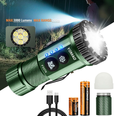 Фонарь ручной высокой яркости Портативный мини 7LED YM-F337X