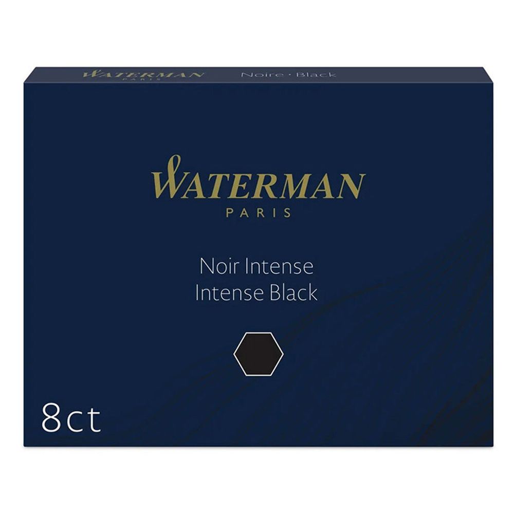 Картриджи Waterman черные (S0110850)