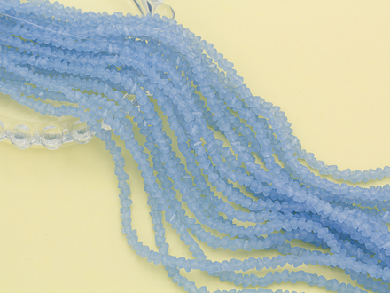 Нить бусин для украшений 4мм (ювелирное стекло)