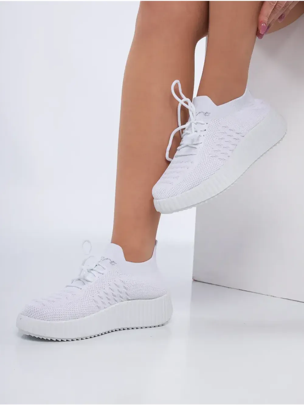 Слипоны на высокой подошве мокасины летние текстильные