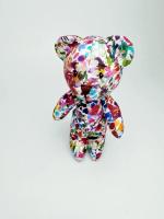 Мишка маленький Яркий букет