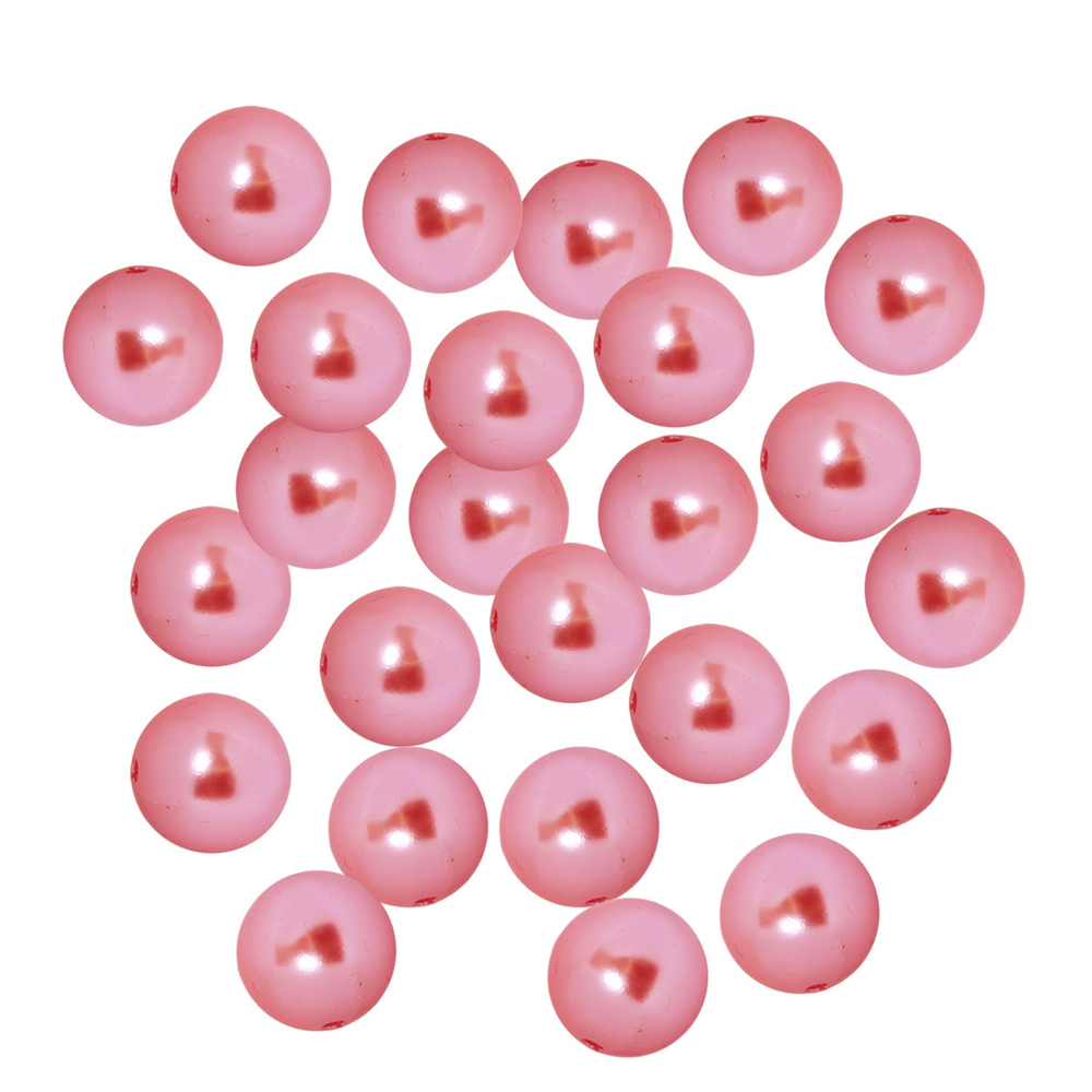 Бусина "Zlatka" пластик PB-4 12 мм 25 шт ± 1 шт №29 розовый