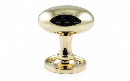 Ручка латунь дверная кноб Яйцо