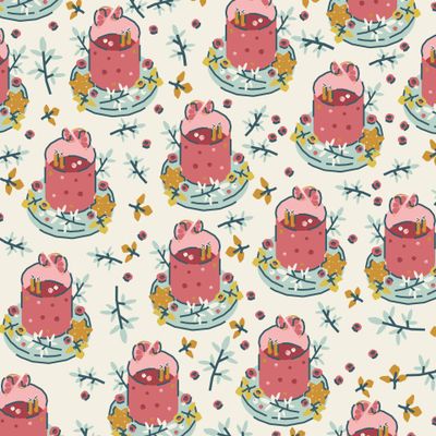 Принт с глинтвейном