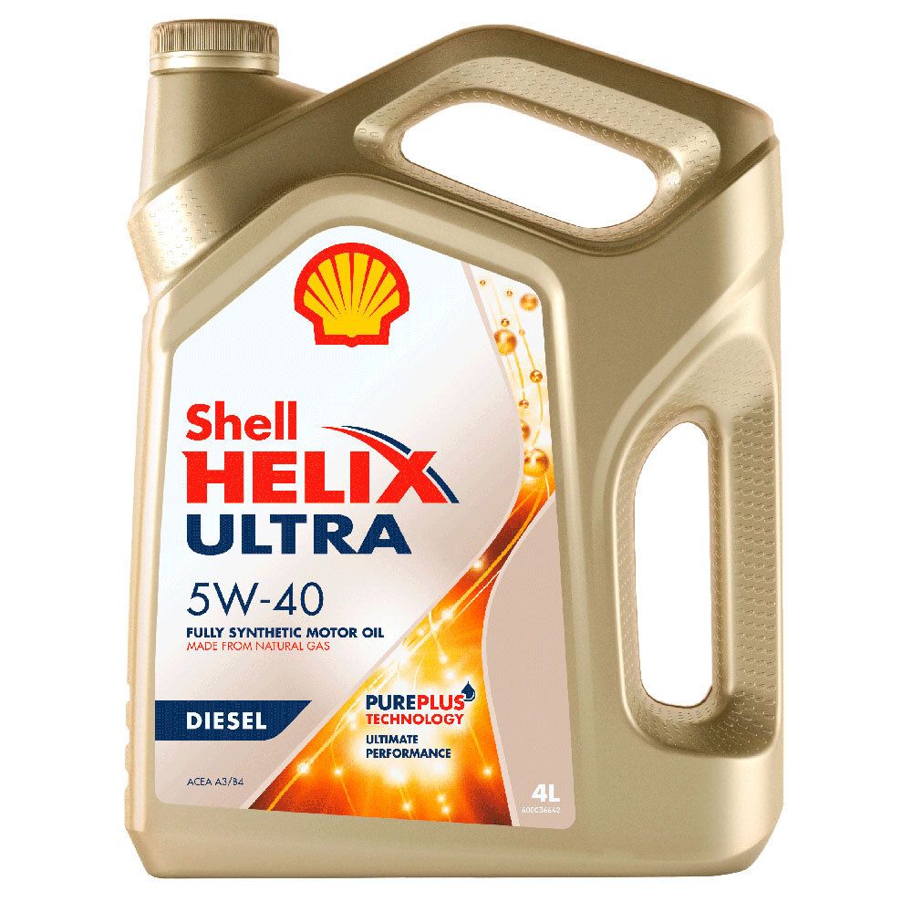 Масло моторное Shell Diesel Ultra  5W40 синтетика  4л