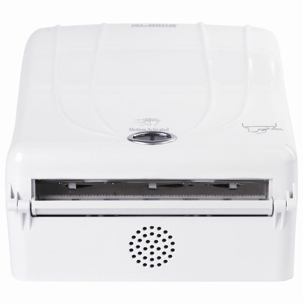 Диспенсер для полотенец в рулонах LAIMA PROFESSIONAL ORIGINAL (Система H1), СЕНСОРНЫЙ, белый, ABS-пластик.