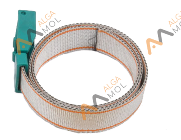 Ошейник для КРС с пластиковой пряжкой (зеленый) (Китай)