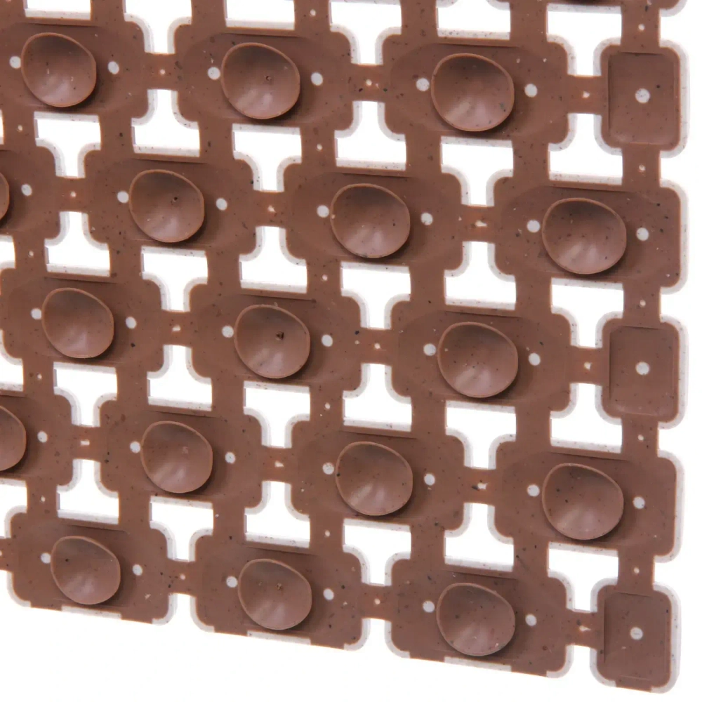 Коврик в ванну Селфи 72х39 Лофт бело-коричневый