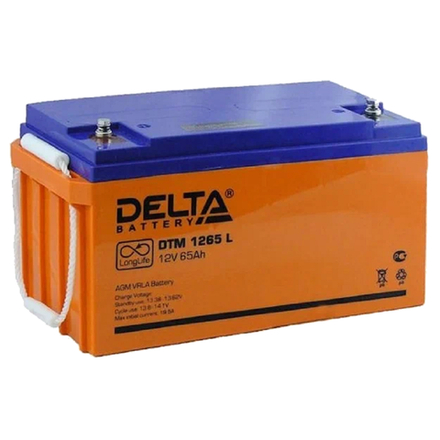 Аккумулятор Delta DTM1265 L (12В 65А/ч)