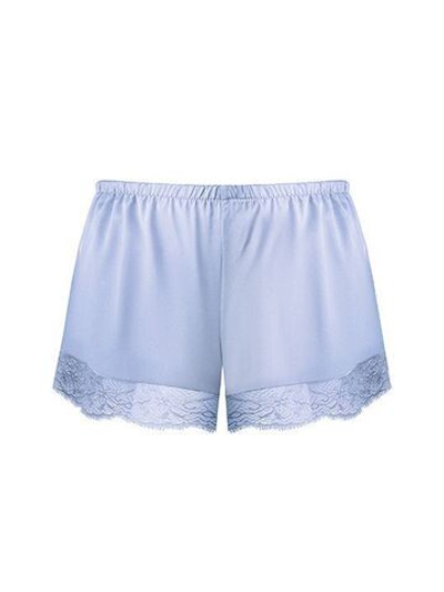 Легкий пижамный комплект Zora с кружевом (Размер: XXL) (Цвет: сиреневый)