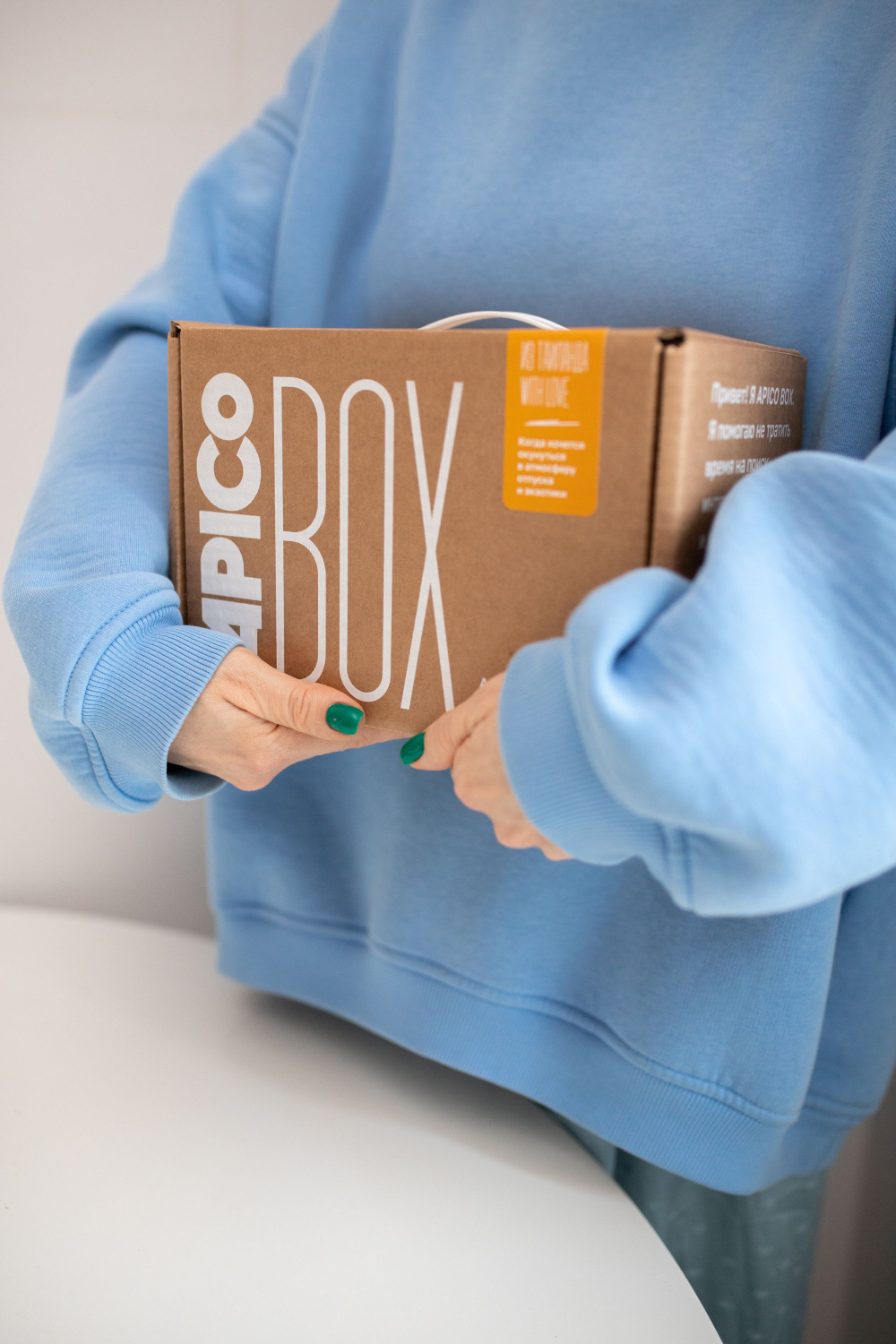 Набор тайские продукты APICO BOX №1 "Из Таиланда with love", подарочный набор из 7-ми тайских продуктов, подарок на Новый год