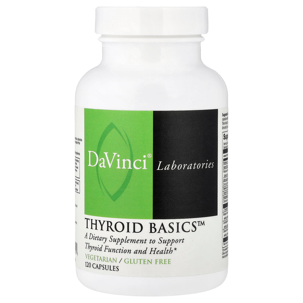 DaVinci Laboratories, Thyroid Basics`` 120 капсул