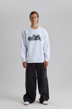 Свитшот Алфавит (белый)