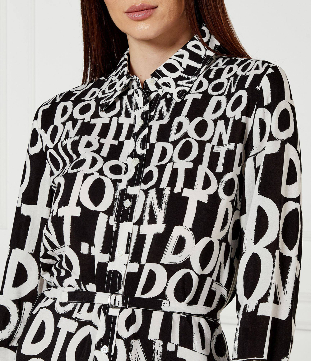 Платье с ремешком VEST_TRIPOLI Desigual - черный(25SWVW40)