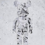 Дизайнерские игрушки BE@RBRICK 1000% A Ver 70cm, 2532355-609622456