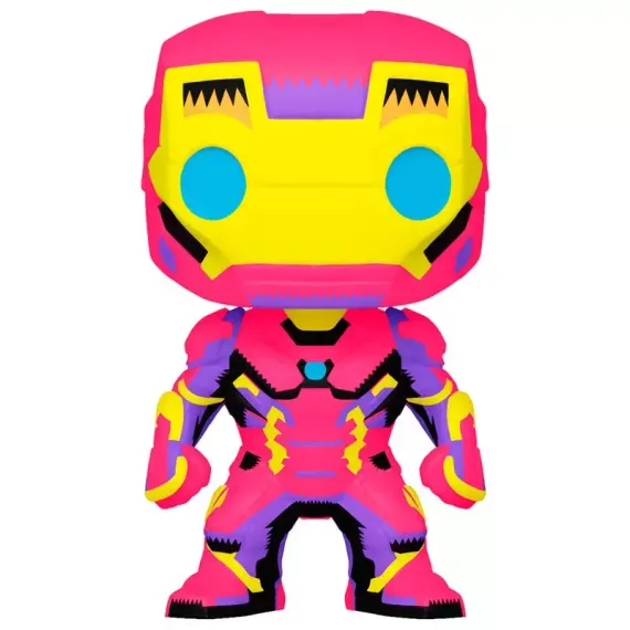 Funko Pop! Marvel: Black Light- Iron Man