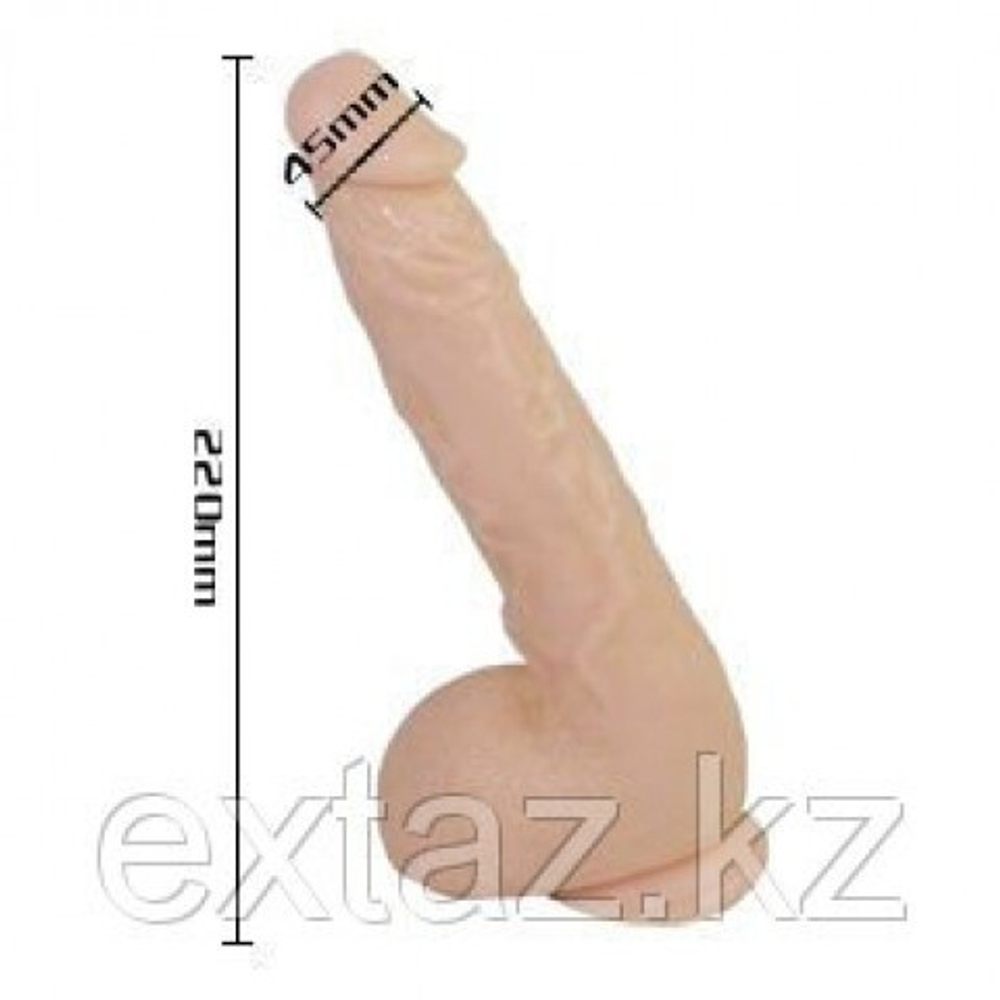Вибратор реалистик на присоске