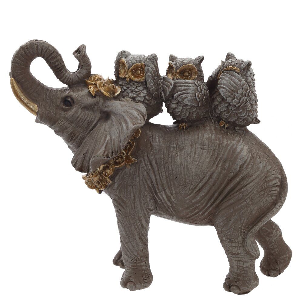 GAEM Фигурка декоративная "Слон", L25 W12 H22 см