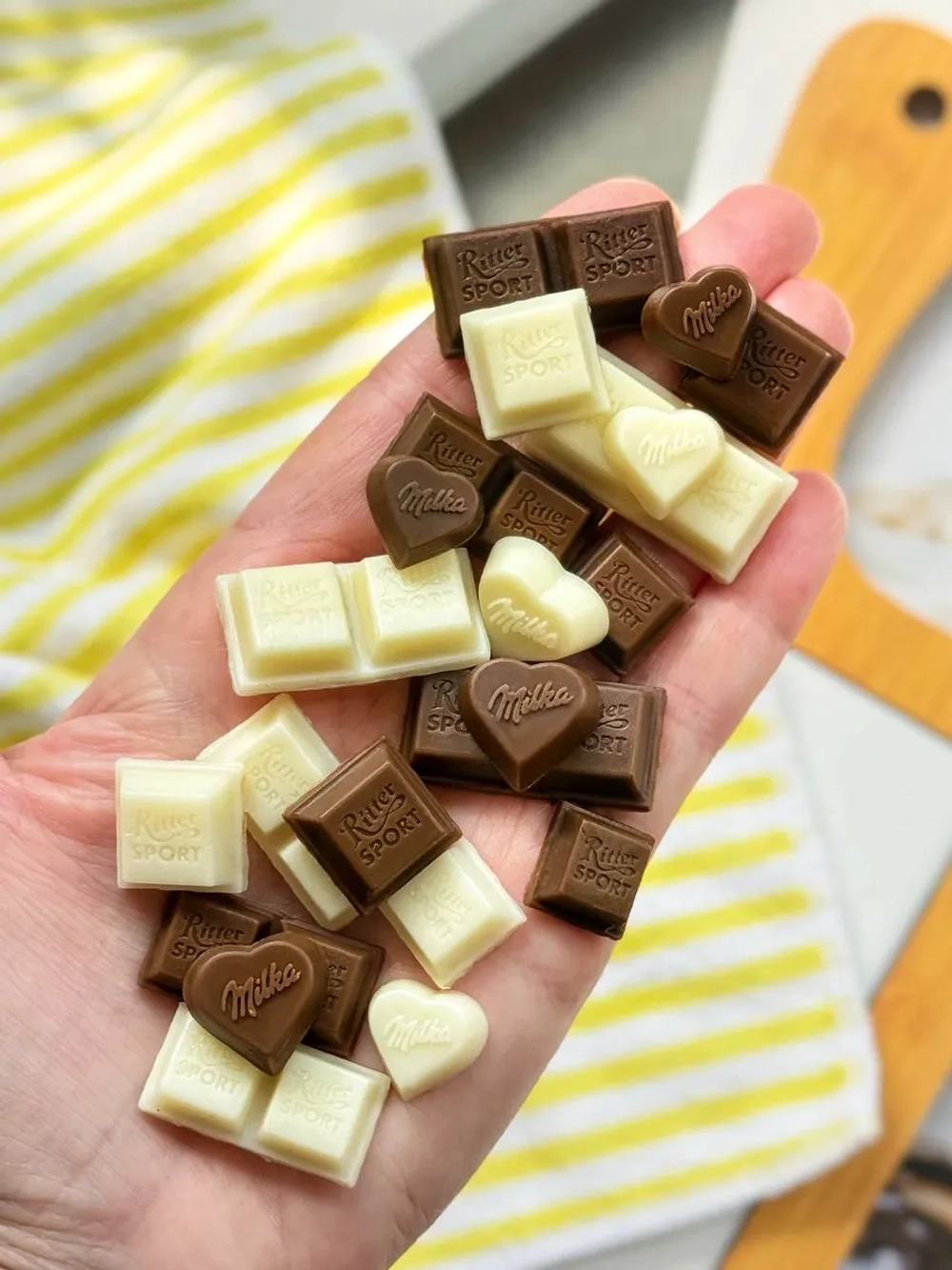 Силиконовая форма шоколадки mix