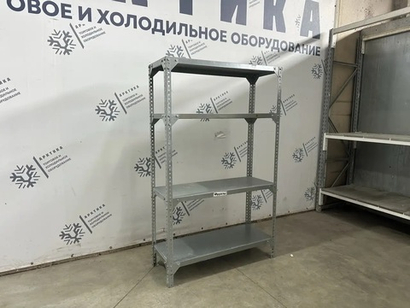 Стеллаж складской оцинкованный 114х60х180 (разборный)
