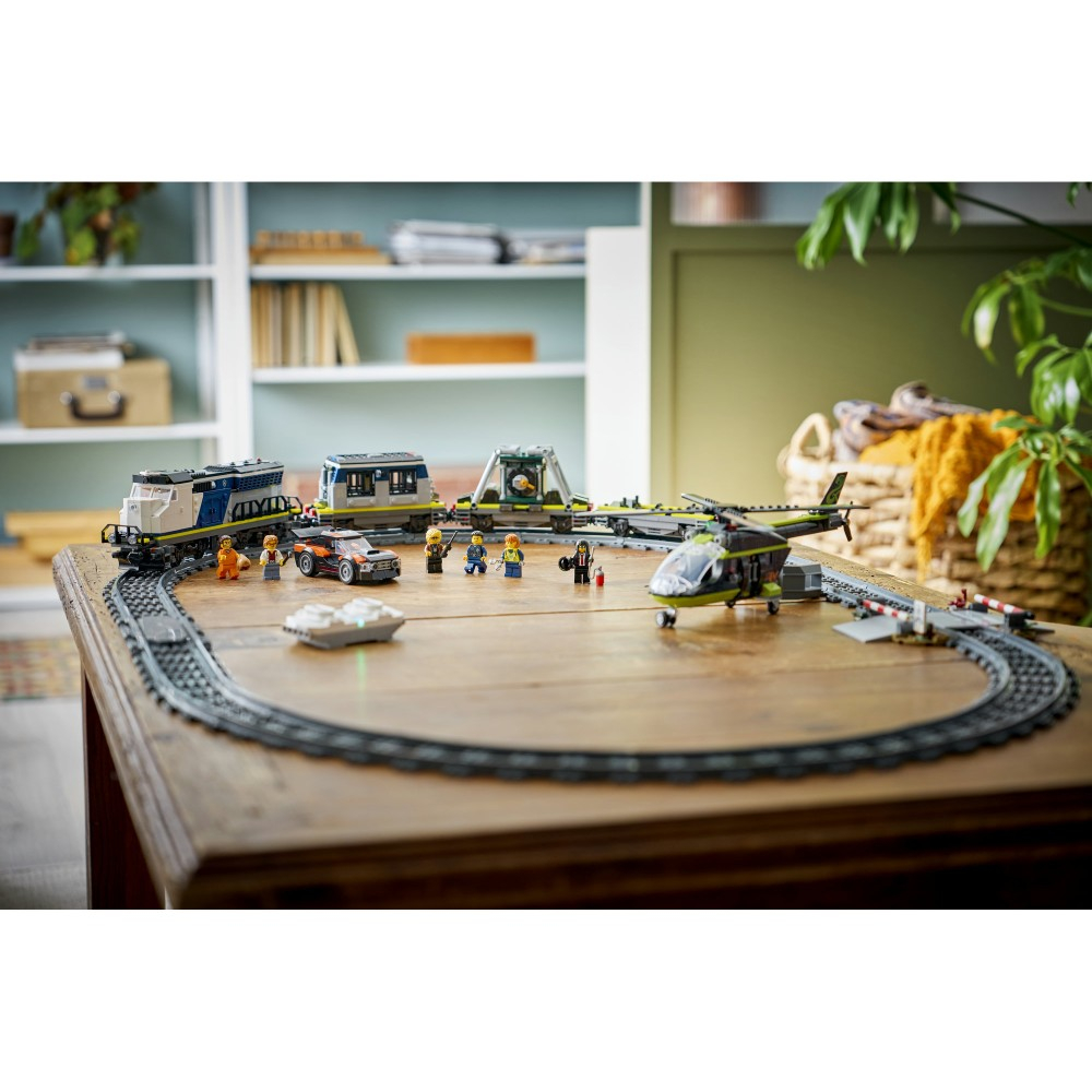 Конструктор LEGO City 60508 Ограбление полицейского поезда — фото 12