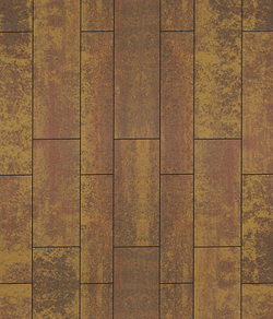 Тротуарная плитка ВЫБОР, форма Паркет, h=80мм