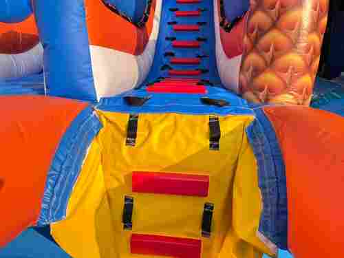 Надувная водная горка с бассейном «Весёлый прибой», 15*8*6,7 м