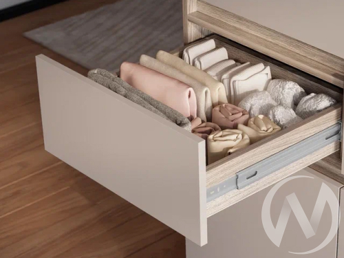 Пенал ПН-01 Прихожая Багира (дуб смоки/кашемир)