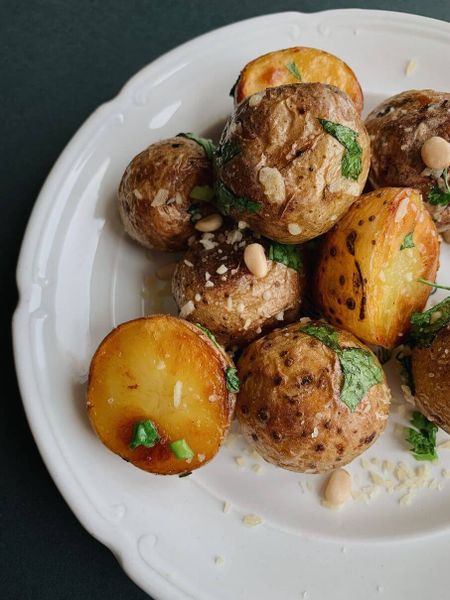 Картошка по-деревенски в духовке, рецепт с фото