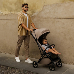 Детская прогулочная коляска Espiro Just 2024 127 graphite berry