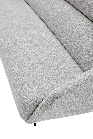 Трехместный диван Forge серый