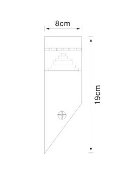 Уличный настенный светильник Arte Lamp
