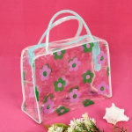 Косметичка «Adventure - Peas», цветы, цвет мятный, 24*17см