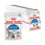 Royal Canin корм консервированный для взрослых кошек кусочки в соусе домашние стерилизованные