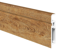 Напольный плинтус ПВХ Foresta Aviv Дуб Робуста FA 005 2000х70х13 мм