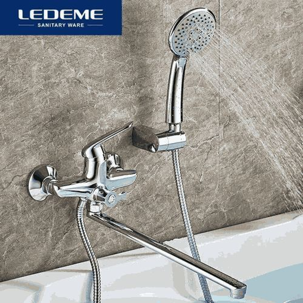 смеситель ванна LEDEME картридж д.35мм L2248