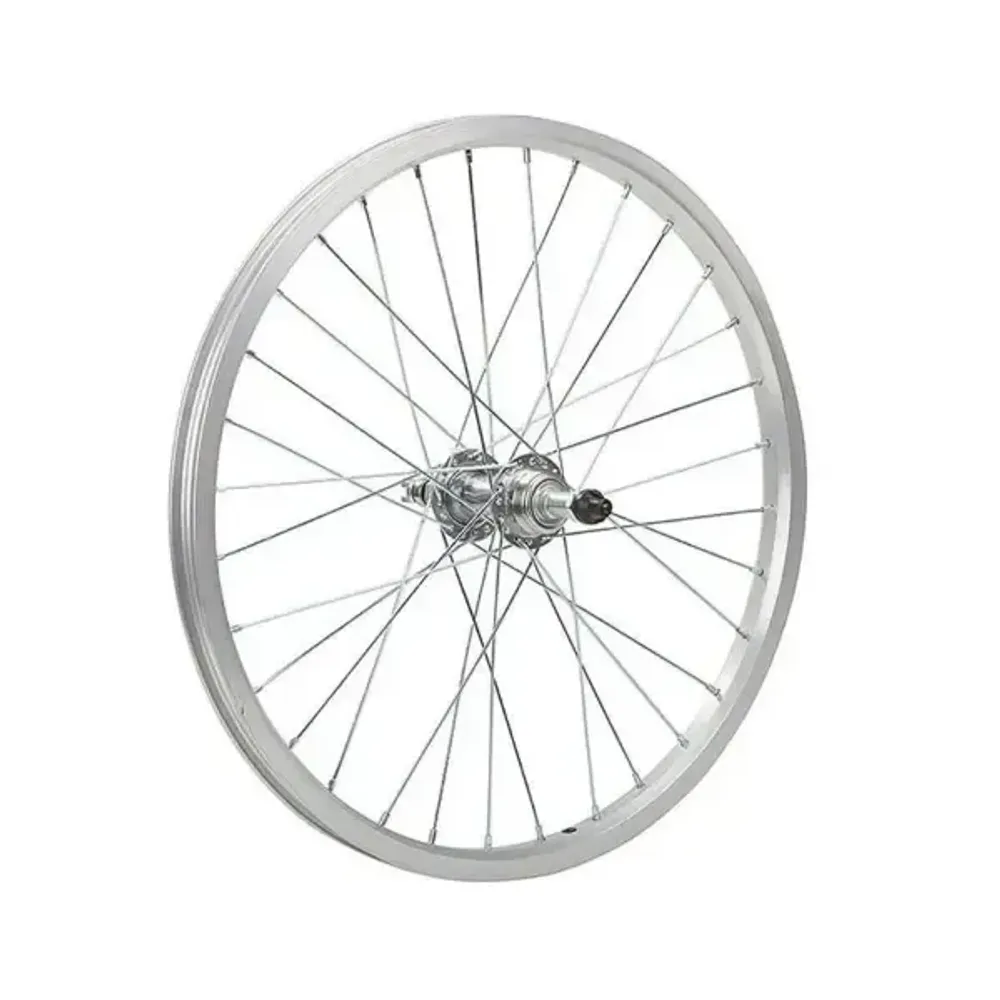 Колесо 20" заднее в сборе одн.обод 32 отв., втулка SF-A09R сталь под трещ 6-8 ск, под v-br Х95072