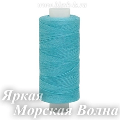 Нитки швейные Bestex 40/2, #103 Яркая Морская Волна
