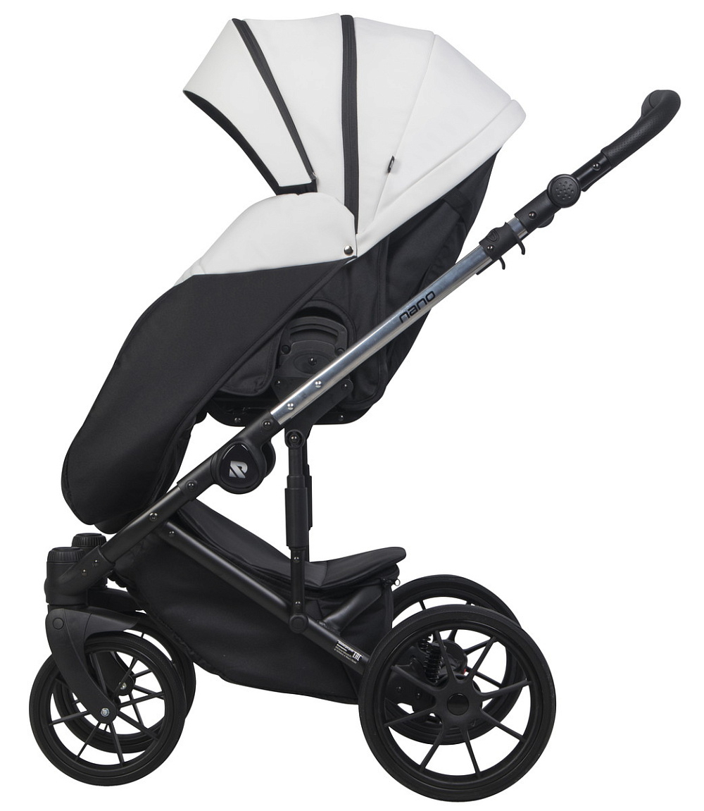 Детская коляска Riko Nano Thermo Ecco 2 в 1 02 White (белый)