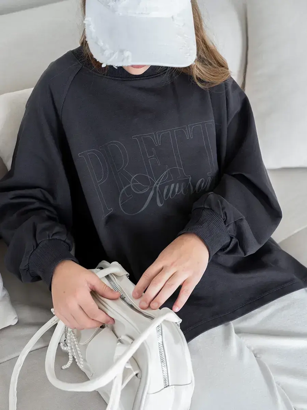 Свитшот для девочки осенний