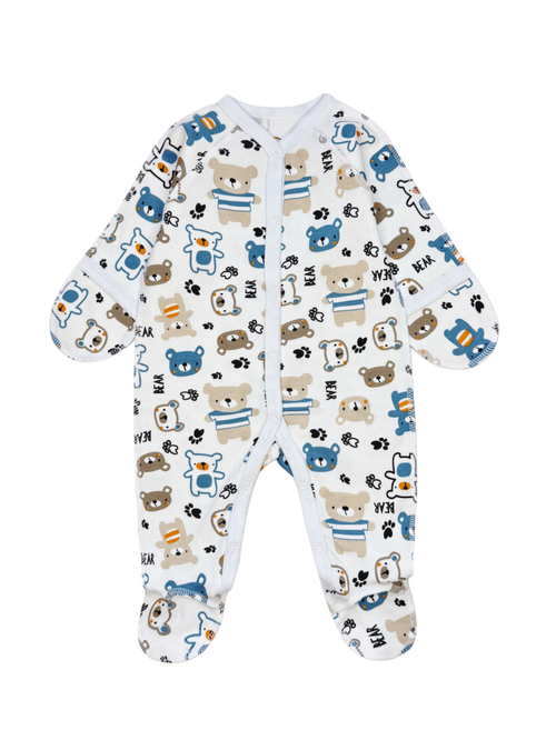 Комбинезон Sleep Мишки (56,62)