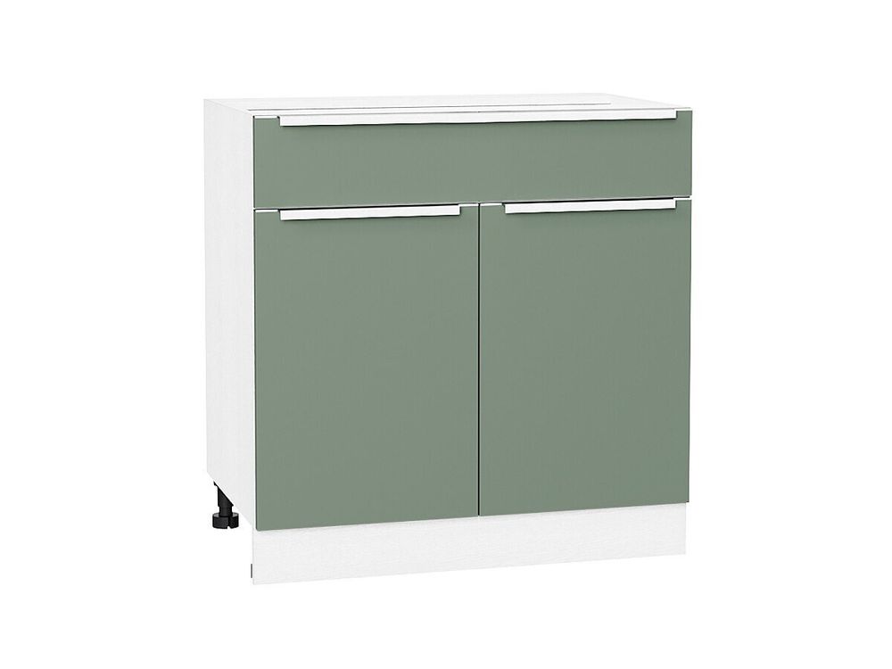 Шкаф нижний с 2-мя дверцами и ящиком Фьюжн