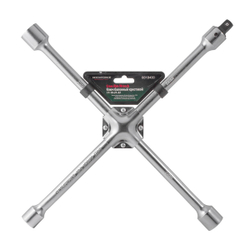 Ключ балонный крестовой 17-19-21''-22 с 1/2''адаптером RockForce##Rock FORCE RF-681B400